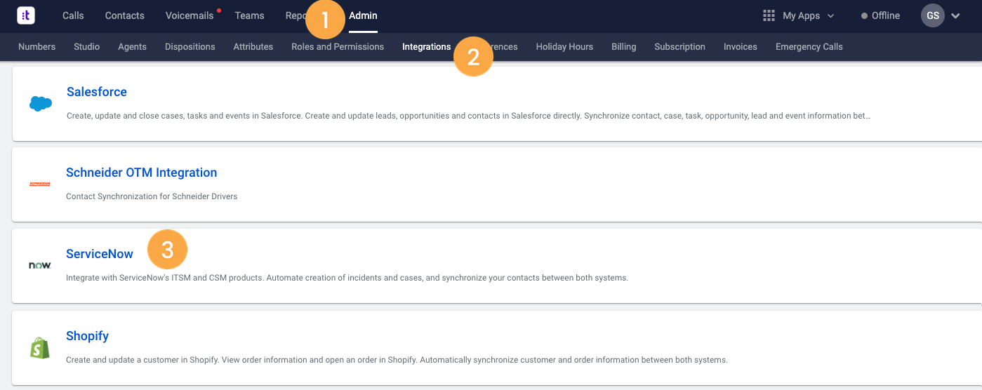 ServiceNow Integration Activation – Knowledge Base