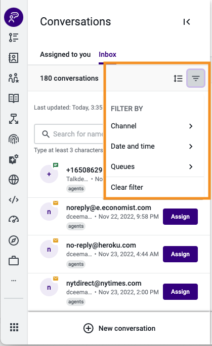 Talkdesk Digital Engagement: Cross-Channel Features for Administrators –  Knowledge Base