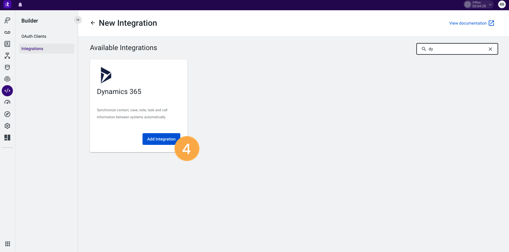 Microsoft Dynamics 365 Integration Activation – Knowledge Base