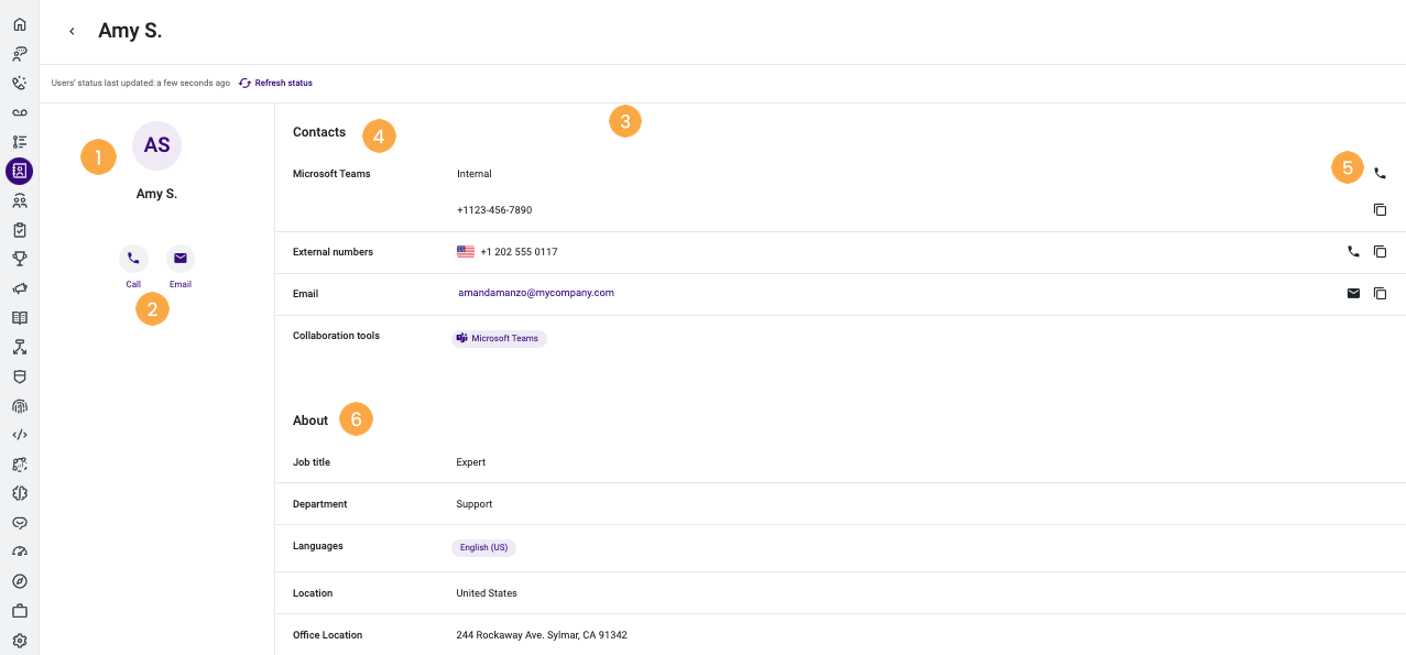 Contacts – Knowledge Base
