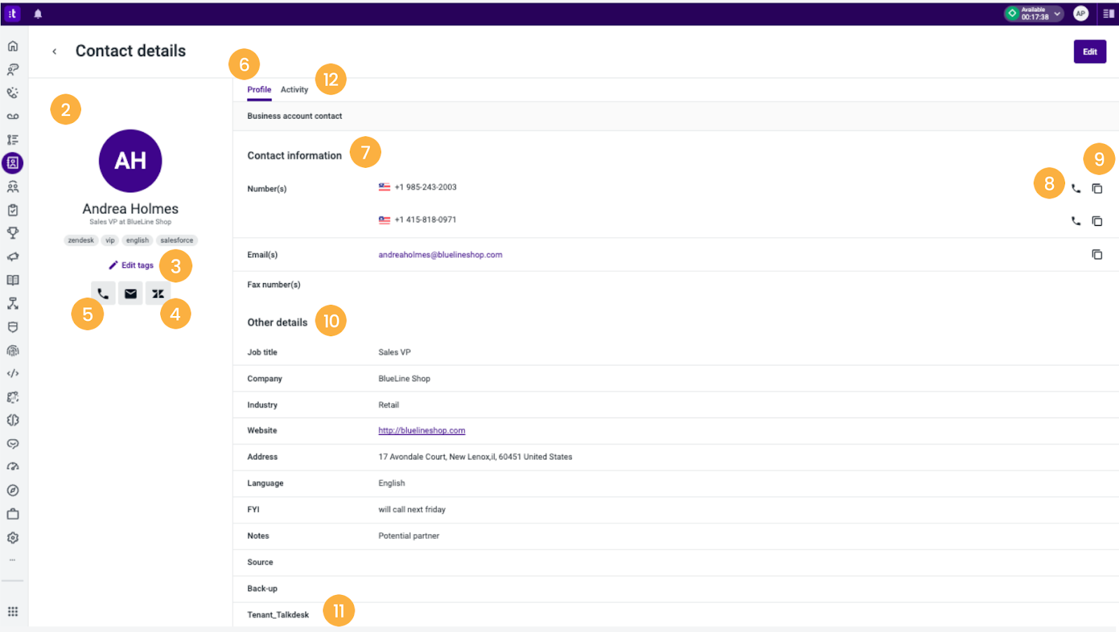 Contacts – Knowledge Base