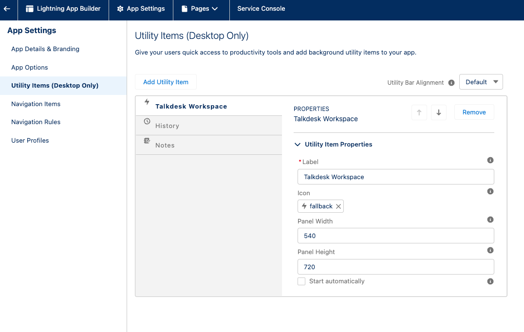 Configuring Talkdesk Workspace Embedded In Salesforce – Knowledge Base