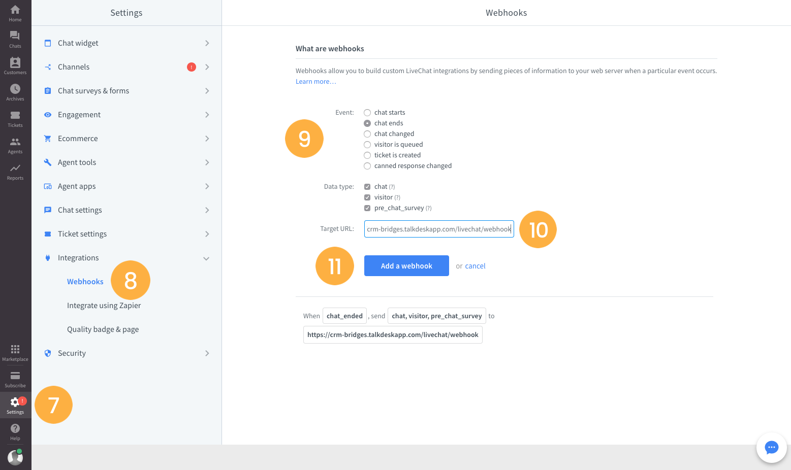 LiveChat Integration Activation Knowledge Base