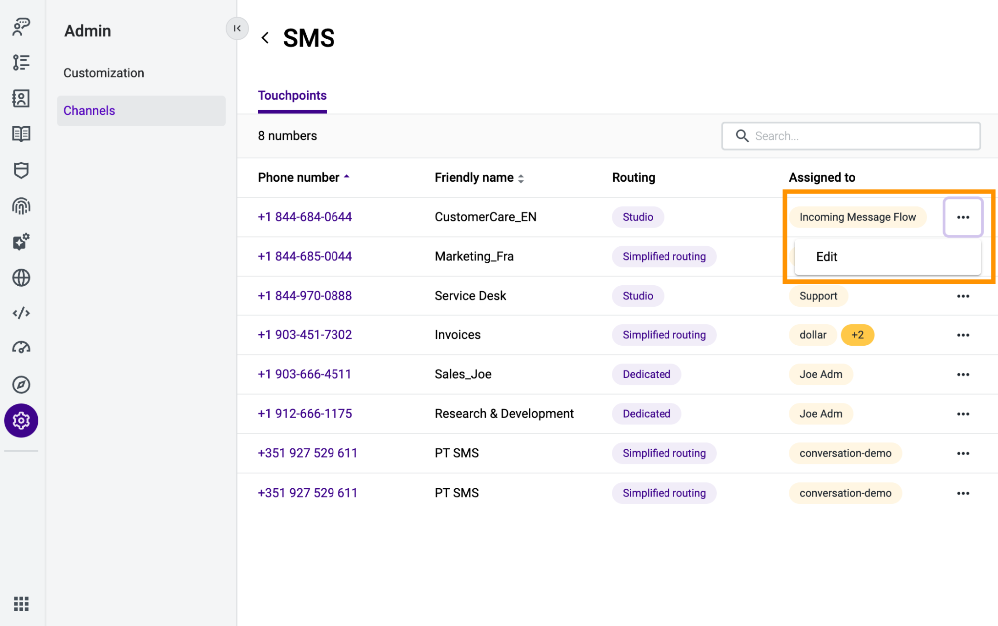 Talkdesk Digital Engagement: Cross-Channel Features for Administrators –  Knowledge Base