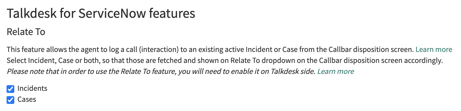 ServiceNow Integration Activation – Knowledge Base